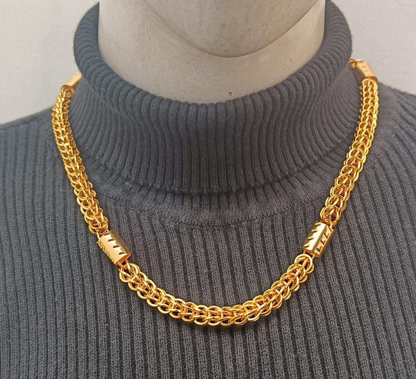 Nawabi German Gold Plated Chain For Men