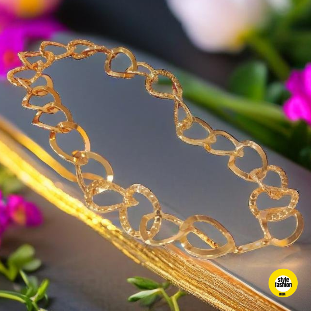 Curb Design Trending In London High Quality Gold Plated Chain For Men
