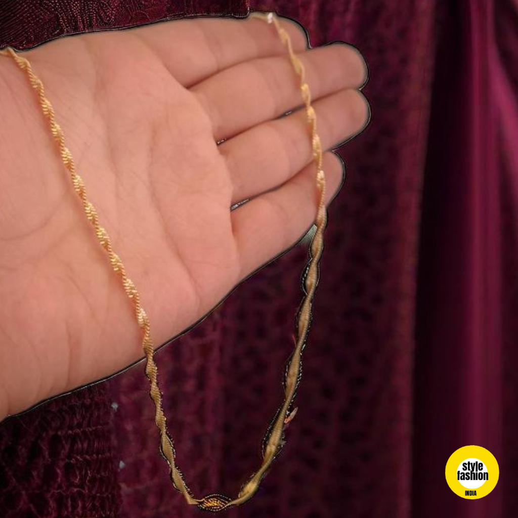 Disco Wonderful Design High Quality Gold Plated Chain For Men