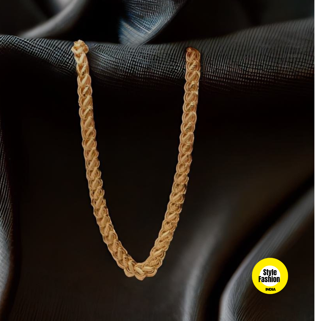 Kohli Design Shining with Best Gold Plated Finishing Chain For Men