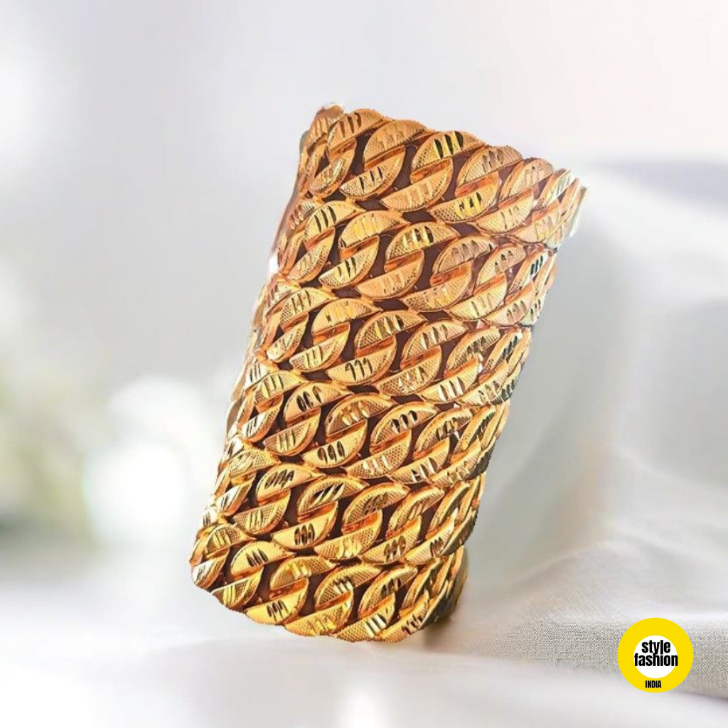 6 Line Pokal with Leaf High Quality Exclusive Bracelet For Men