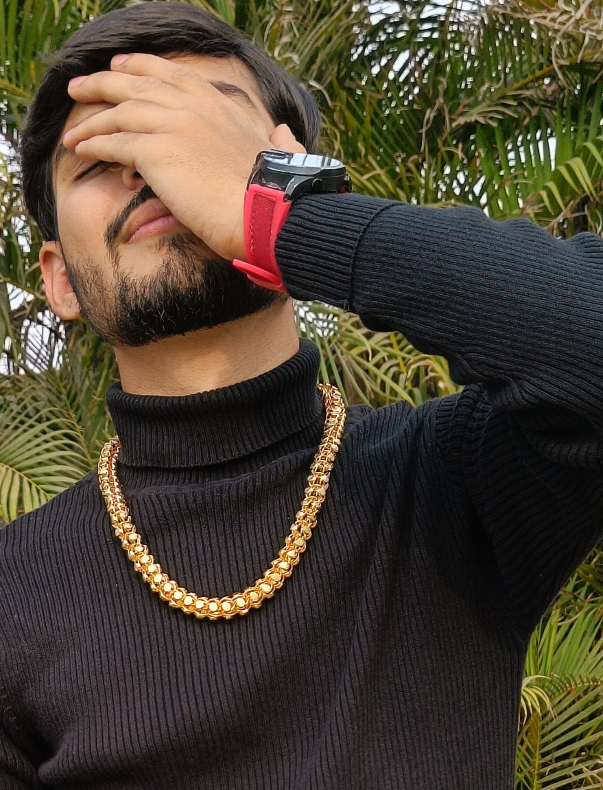 Round & Round Unique Design Premium Quality Chain for Men