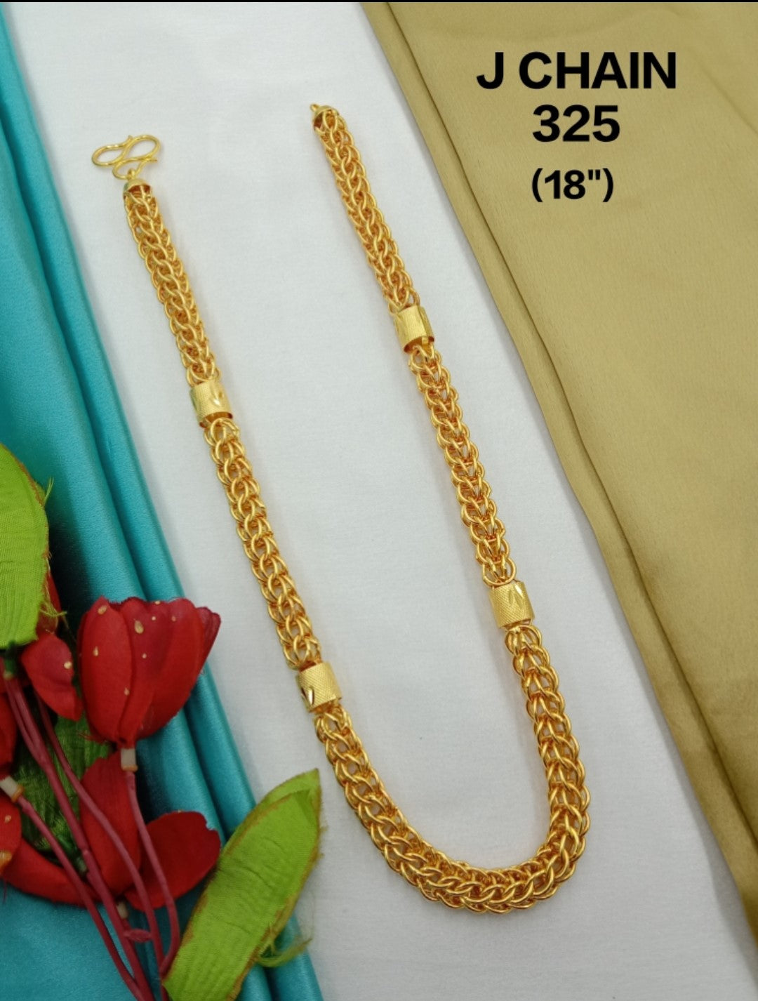 Nawabi German Gold Plated Chain For Men